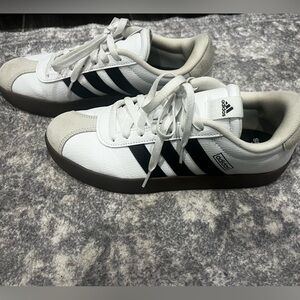 Adidas White and Black Athletic Shoes